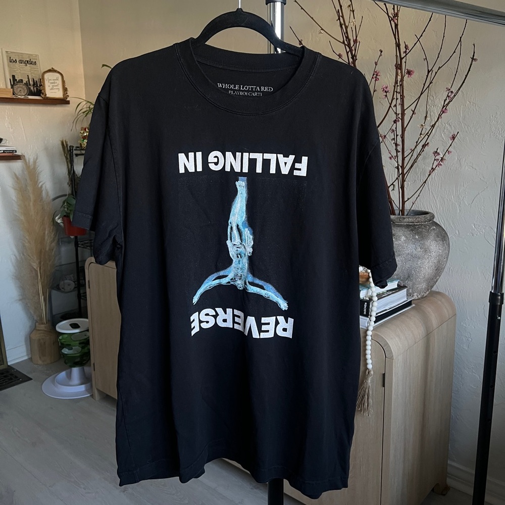 Playboi Carti Falling in Reverse Graphic Tee